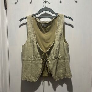 REFORMATION linen tank top